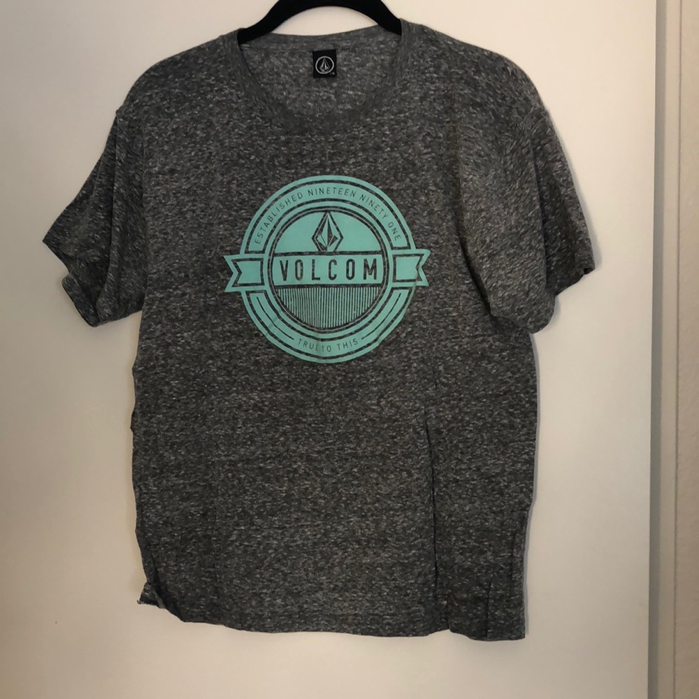 Boys Volcom grey t shirt